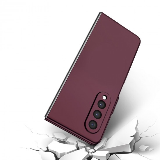 Husa spate pentru Samsung Galaxy Z Fold3 - Slim Case Burgundi