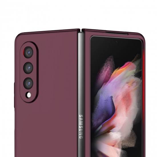 Husa spate pentru Samsung Galaxy Z Fold3 - Slim Case Burgundi