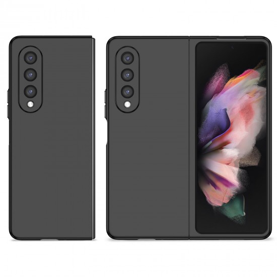 Husa spate pentru Samsung Galaxy Z Fold3 - Slim Case Negru