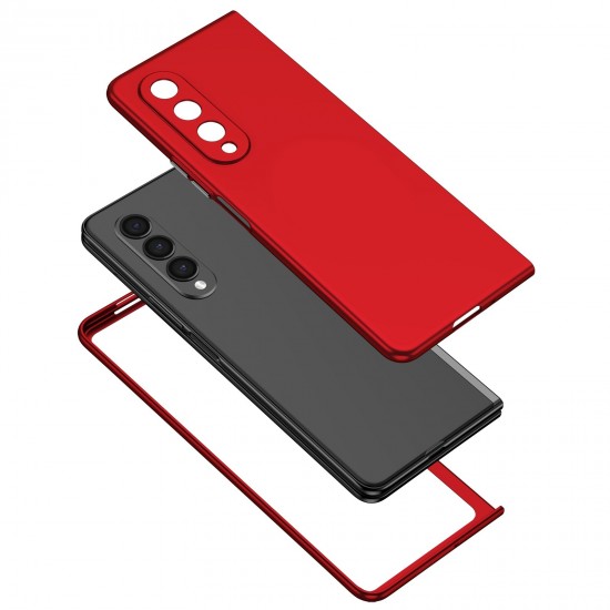 Husa spate pentru Samsung Galaxy Z Fold3 - Slim Case Rosu