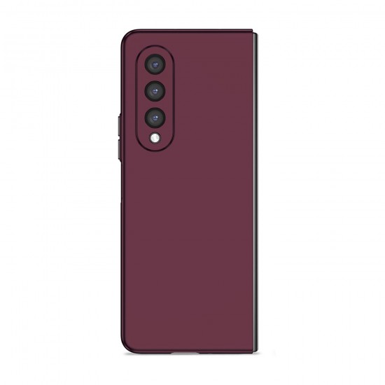 Husa spate pentru Samsung Galaxy Z Fold3 - Slim Case Burgundi