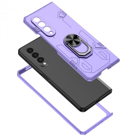 Husa spate pentru Samsung Galaxy Z Fold3 - Stand Case Mov