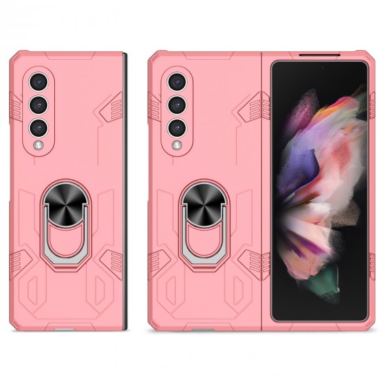 Husa spate pentru Samsung Galaxy Z Fold3 - Stand Case Roz