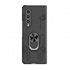 Husa spate pentru Samsung Galaxy Z Fold3 - Stand Case Negru