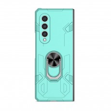 Husa spate pentru Samsung Galaxy Z Fold3 - Stand Case Turcoaz