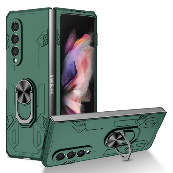 Husa spate pentru Samsung Galaxy Z Fold3 - Stand Case Verde