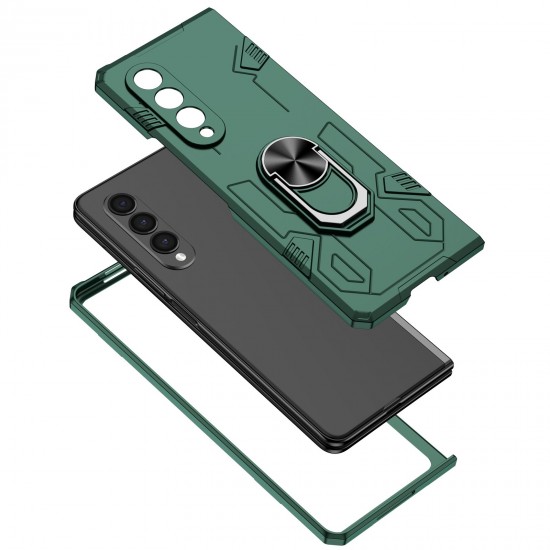 Husa spate pentru Samsung Galaxy Z Fold3 - Stand Case Verde