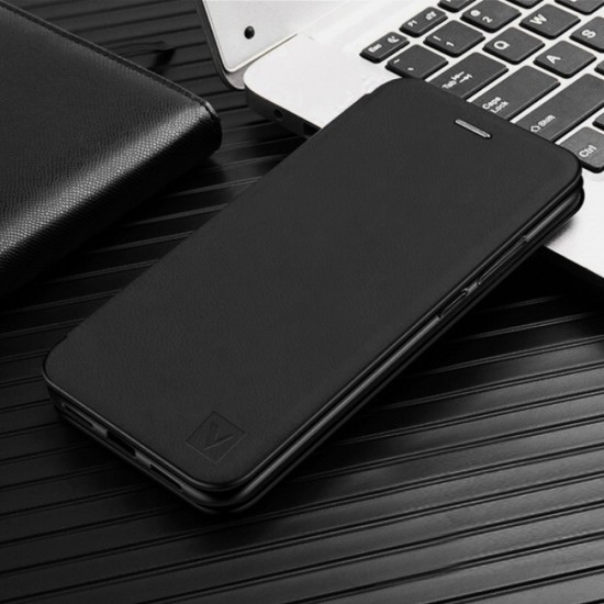 Husa carte pentru Xiaomi Mi 10 Lite - Vennus Case Negru