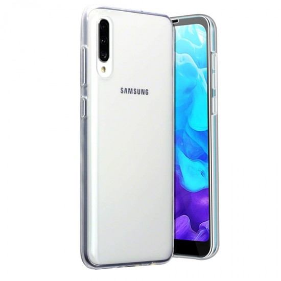 Husa pentru Samsung A70 -  Double Case Full Transparenta