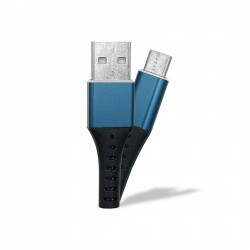 Cablu de incarcator Fast Charge USB-C - Albastru 