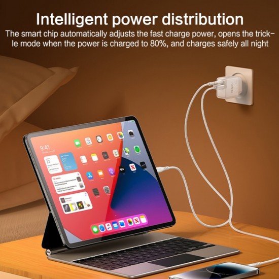 Incarcator Yesido YC61 Fast Charger 20W - Alb