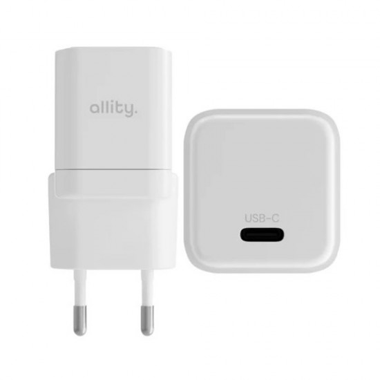 Incarcator Allity Type C 20W - Alb Incarcator Allity Type C 20W - Alb