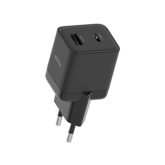 Incarcator Allity Type C Plus USB 30W - Negru