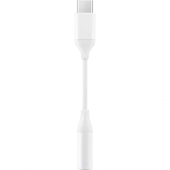 Adaptor Audio Samsung Original, Jack 3.5 mm- USB-C, Alb Blister