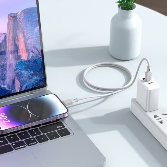Cablu Fast Charge Lightning pentru iPhone/iPad Hoco X101 1m