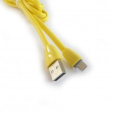 Cablu de date microUSB 8600 1m - Galben