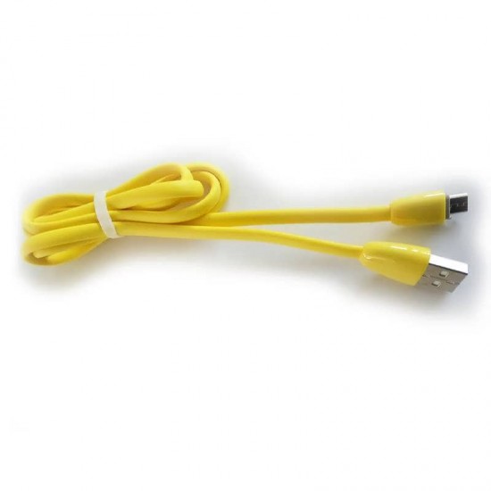 Cablu de date microUSB 8600 1m - Galben