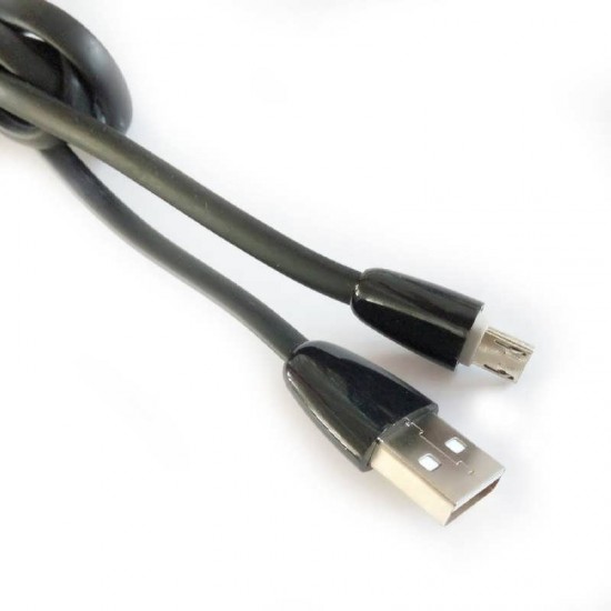 Cablu de date microUSB 8600 1m - Negru