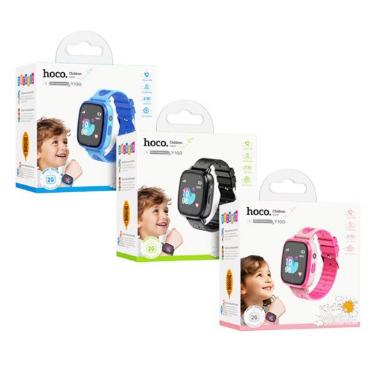 SmartWatch Hoco Y100 pentru copii - Albastru
