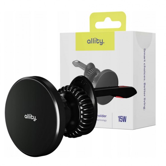 Suport auto magnetic pentru telefon cu incarcare Wireless - Allity