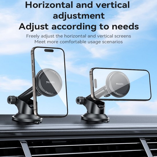 Suport auto magnetic grila ventilatie pentru telefon - Yesido C269