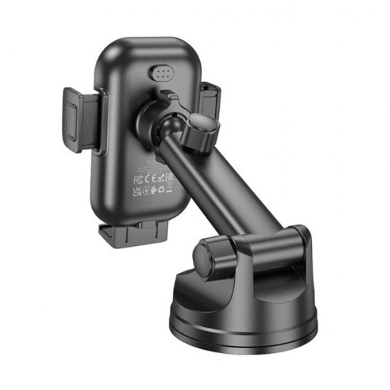 Suport auto pentru telefon cu incarcare Wireless Borofone BH203 - Negru