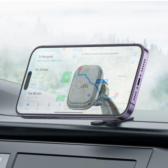 Suport auto magnetic grila ventilatie pentru telefon Hoco H30 - Negru