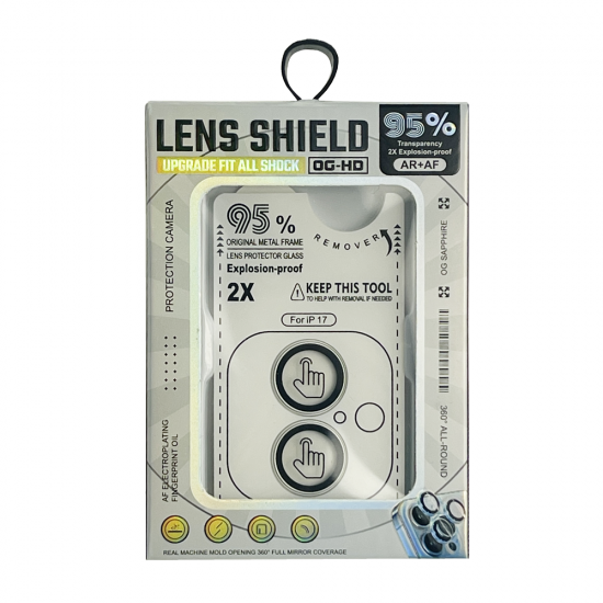 Protectie camera foto Shock pentru iPhone 17