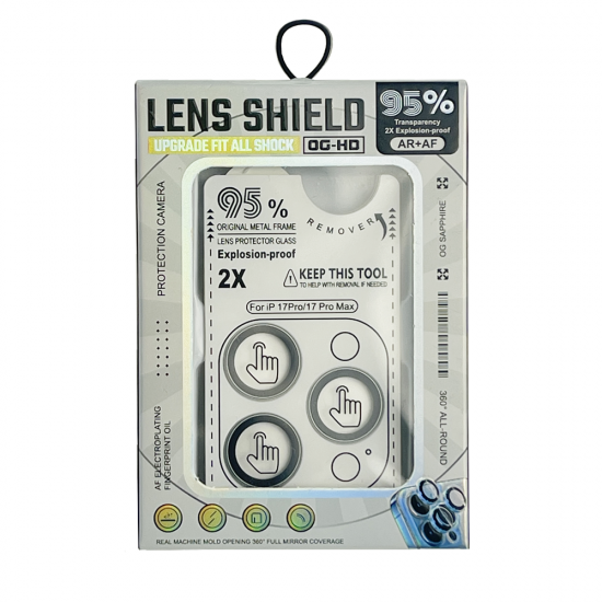 Protectie camera foto Shock pentru iPhone 17