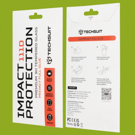 Folie pentru Samsung Galaxy S26 - Techsuit Privacy