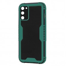 Husa spate pentru Samsung Galaxy A03s - Zip Case Verde