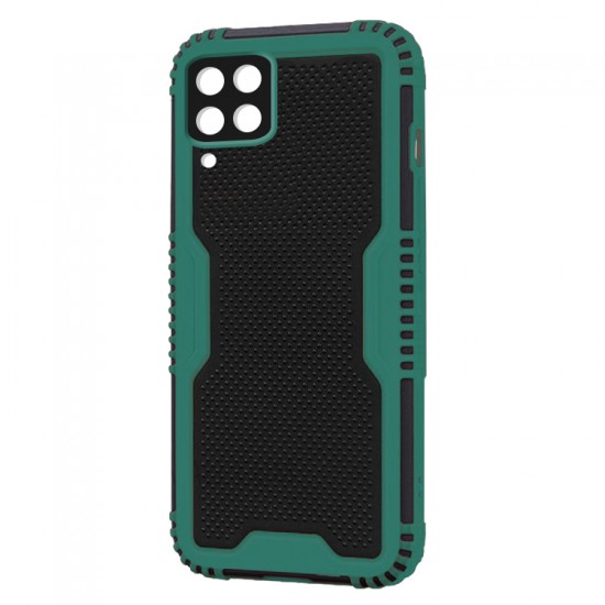 Husa spate pentru Samsung Galaxy A12 - Zip Case Verde