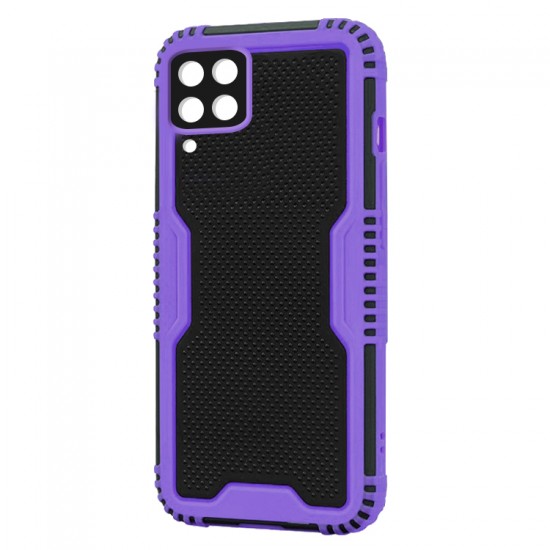 Husa spate pentru Samsung Galaxy A22 - Zip Case Mov