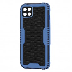 Husa spate pentru Samsung Galaxy A22 5G - Zip Case Albastru