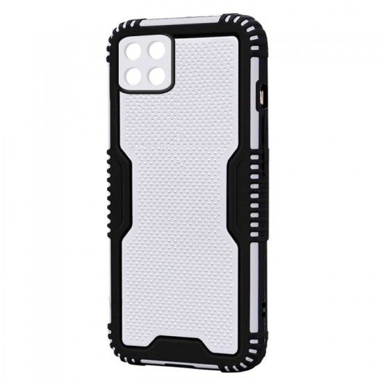 Husa spate pentru Samsung Galaxy A22 5G - Zip Case Gri