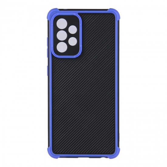 Husa spate pentru Samsung Galaxy A33 5G - Zip Case Albastru