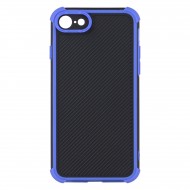 Husa spate pentru iPhone 7 - Zip Case Albastru