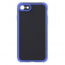 Husa spate pentru iPhone 8 - Zip Case Albastru