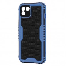 Husa spate pentru Samsung Galaxy A03 - Zip Case Albastru