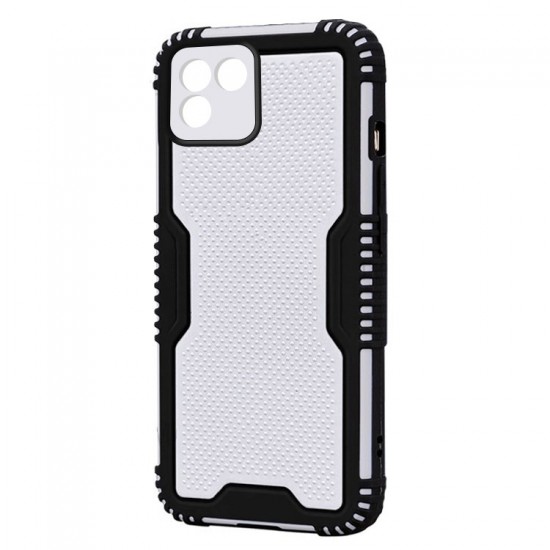 Husa spate pentru Samsung Galaxy A03 - Zip Case Gri