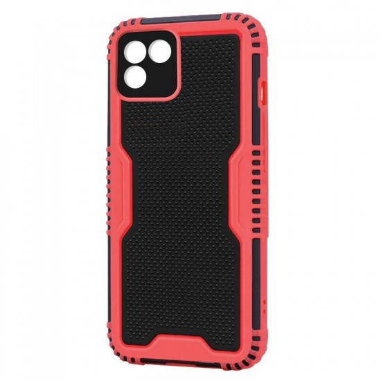 Husa spate pentru Samsung Galaxy A03 - Zip Case Rosu