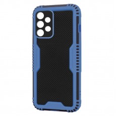 Husa spate pentru Samsung Galaxy A33 5G - Zip Case Albastru