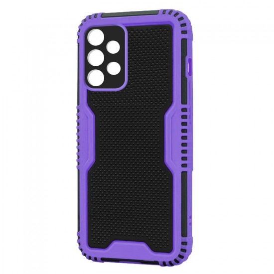 Husa spate pentru Samsung Galaxy A33 5G - Zip Case Mov