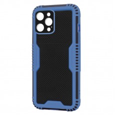 Husa spate pentru iPhone 12 Pro - Zip Case Albastru