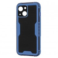 Husa spate pentru iPhone 13 Pro - Zip Case Albastru