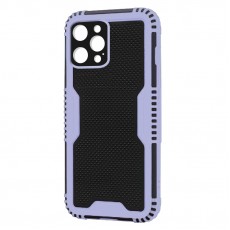 Husa spate pentru iPhone 13 Pro Max - Zip Case Bleu