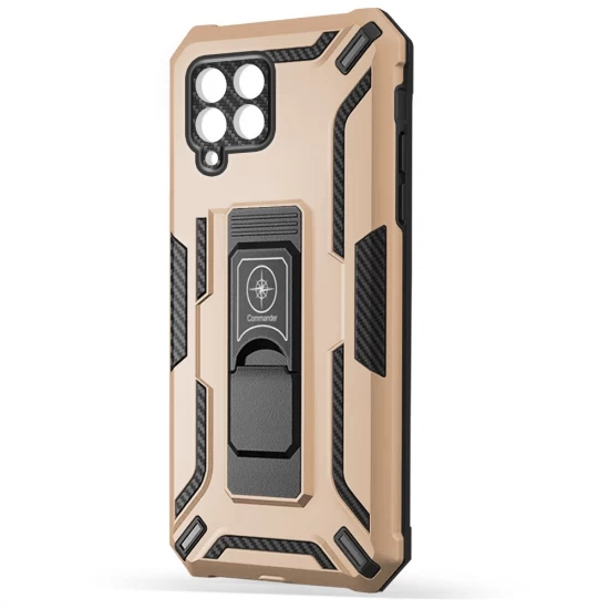 Husa spate pentru Samsung Galaxy A22 - Commander - Gold