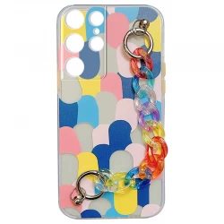 Husa spate pentru Samsung Galaxy S21 Ultra - Chain Case