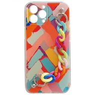 Husa spate pentru iPhone 12 Pro Max - Chain Case