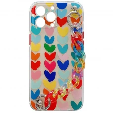 Husa spate pentru iPhone 12 Pro Max - Chain Case